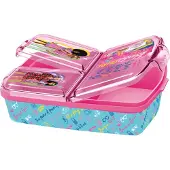 Licens Barbie matlåda - Barnmatlåda med 3 fack