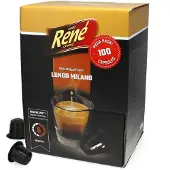 Chef Rene | Lungo Milano - 100 kapslar till Nespresso