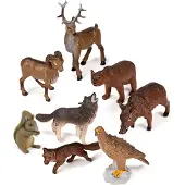 Miniland Djurfigurer Skog 8 Enheter