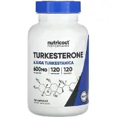 Nutricost Idrottsprestation, Tercasteron, 600 mg, 120 kapslar