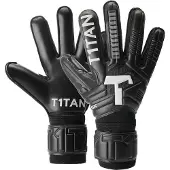 T1tan Classic 1.0 Black-out Målvaktshandskar Med Fingerskydd