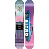 Nitro - Snowboards - Cheap Thrills 2026 för UnisexUll - Storlek 155 cm - Svart
