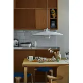 Artek Taklampa , Vit, Vardagsrum, Aluminium