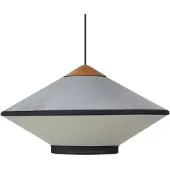 Forestier Taklampa , Cymbal S, dimbara, Blå, Vardagsrum, Tyg / textil, Design