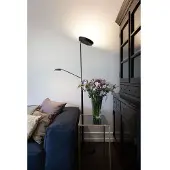 Halo Design Golvlampa , dimbara, Guld / mässing, Vardagsrum, Metall