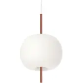 Kdln Design pendellampa KUSHI 16, dimbar, Vitt / opal, Vardagsrum / matsal, Glas, Design, Pendellampa