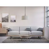 BELID Taklampa , Vit, Matsal, Tyg / textil