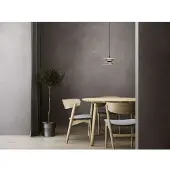 BELID Taklampa , dimbara, Beige, Vardagsrum, Metall