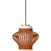 Warm Nordic Taklampa , Opal Lamella, dimbara, Brun / rost, Matsal, Metall, Vintage / retro