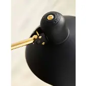 Fritz Hansen Golvlampa , Guld / mässing, Vardagsrum, Metall, Vintage / retro