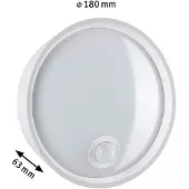 Paulmann Utomhusbelysning , Platomo, Vit, Plast