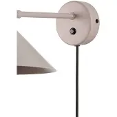 Globen Lighting Vägglampa Cannes, Creme / bärnsten, Vardagsrum / matsal, Metall, Skandinavisk, Vägglampa, vägglampa inomhus