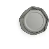 Lampe Gras Taklampor , Transparent, Vardagsrum, Metall