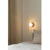 Nuura Design vägglampa Liila, dimbar, Svart, Badrum, Metall, Skandinavisk, Vägglampa, vägglampa inomhus