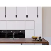 Herstal Taklampa , Svart, Vardagsrum, Metall