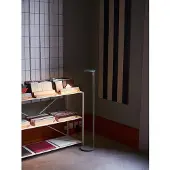 Flos Golvlampa , dimbara, Brun / rost, Vardagsrum, Aluminium