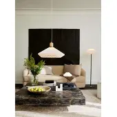 Halo Design Golvlampa , Vit, Vardagsrum, Metall