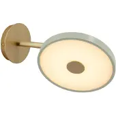 UMAGE Design vägglampa Asteria Short, dimbar, Grön, Vardagsrum / matsal, Metall, Design, Vägglampa, vägglampa inomhus