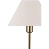 Globen Lighting Bordslampa , IRIS, Beige, Vardagsrum, Glas, Vintage / retro