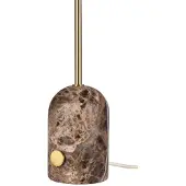 Globen Lighting Bordslampa , Brun / rost, Sovrum, Sten