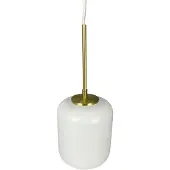 Dyberg Larsen Taklampa , Silvia, dimbara, Vit, Vardagsrum, Glas, Design