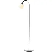 Halo Design Golvlampa , Svart, Vardagsrum, Metall