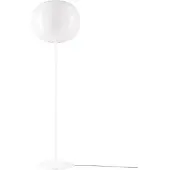 Lodes Golvlampa , Vit, Vardagsrum, Glas