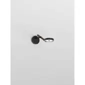 Rotaliana Vägglampa , Svart, Vardagsrum, Aluminium