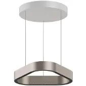 Loom Design Taklampa , Trigon, dimbara, Beige, Vardagsrum, Aluminium, Modern