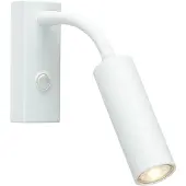 Herstal Vägglampa , Vit, Vardagsrum, Metall