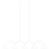 Globen Lighting Taklampa , CURVE 3, dimbara, Vit, Vardagsrum, Metall, Vintage / retro