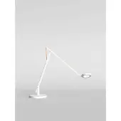 Rotaliana Bordslampa , dimbara, Vit, Aluminium