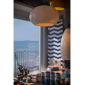 Foscarini Taklampa , Grå, Vardagsrum, Glas