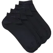 HUGO BOSS Two-pack of ankle-length socks in stretch fabric