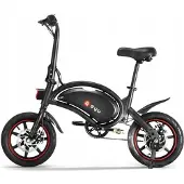 DYU Vélo électrique pliant DYU D3F - Batterie 10Ah 14 pouces - 250W svart