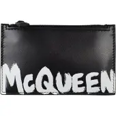 Alexander McQueen Korthållare Svart