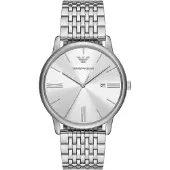 Emporio Armani Montre - Herrar - AR11599 - Silver Rostfritt stål - 42 mm - 5 bar