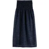 Scotch & Soda Lurex Smocked Kjol