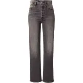 Levi's för kvinnor. 79078-0051 Jeans Ribcage Full Length svart (29/32), Casual, Bomull, Denim