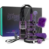 Secret Pleasure Chest - avancerat BDSM-kit (14-delars)
