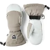 Hestra Army Leather Heli Ski Mitt Khaki