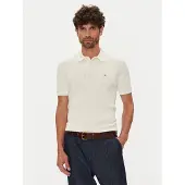 Tommy Hilfiger T-shirt 'Cable Short Sleeve' vit