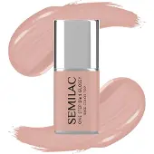 Semilac 3in1 One Step Glossy Gellack 7 ml S450 Light Peach