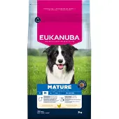 Eukanuba Mature Medium hundfoder med kyckling