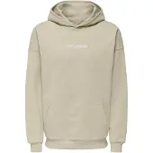 Only & Sons Sweatshirt 'LES CLASSIQUES' beige / vit