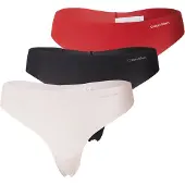 Calvin Klein 3 Pack Thongs Invisibles