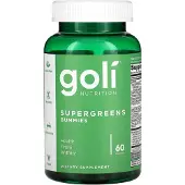 Goli Nutrition , Supergreens Gummi, 60 Gummi