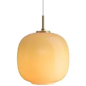 Louis Poulsen Taklampa , Orange, Vardagsrum, Glas