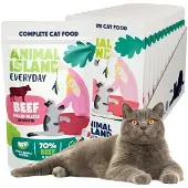 Animal Island Wolowina i filé - Våtfoder för katter - 12x85g