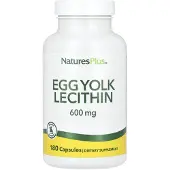 NaturesPlus , Äggvita Lecithin, 180 Kapslar (300 mg Per kapsel)